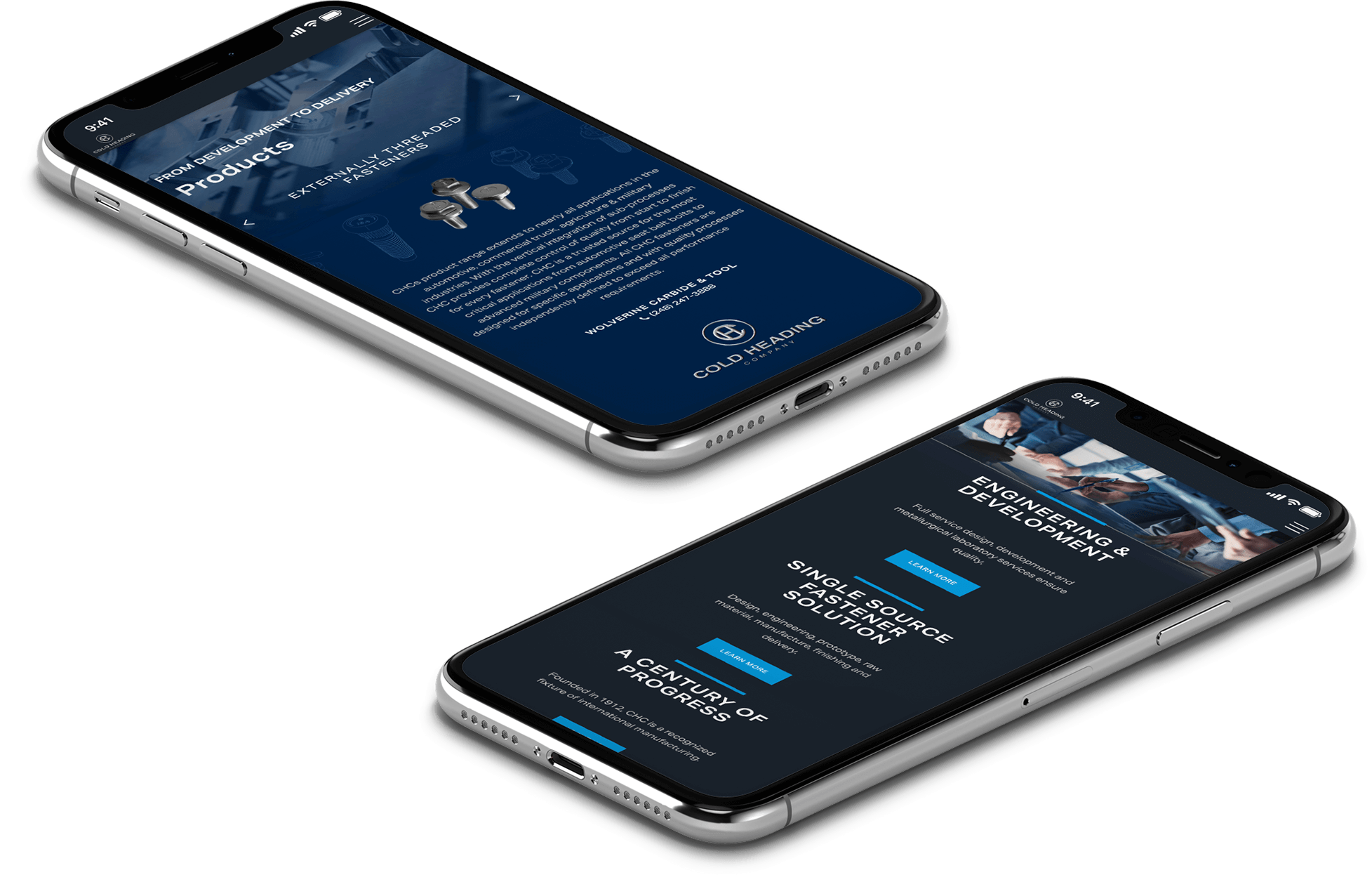 View our work for Cold Heading