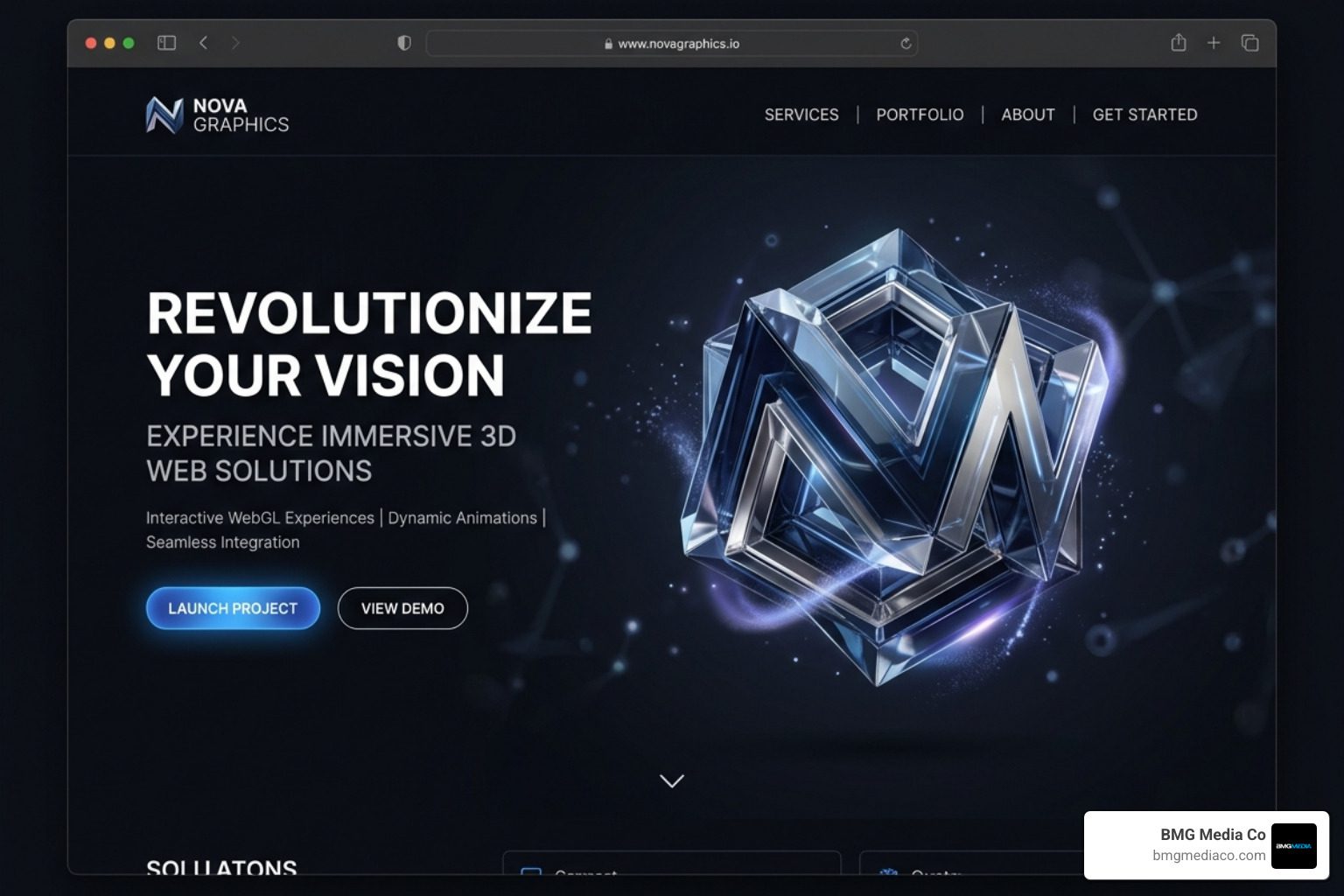 3d rendering for websites