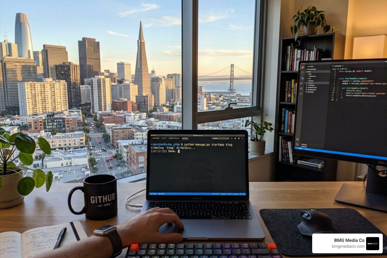 creating a django app