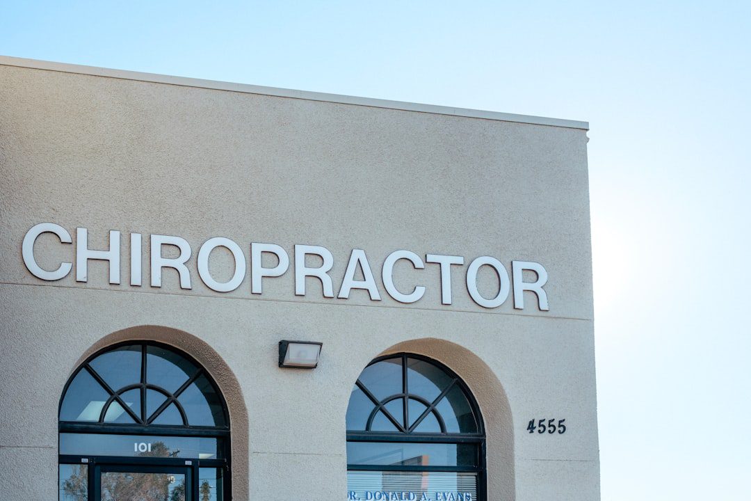 chiropractor website development
